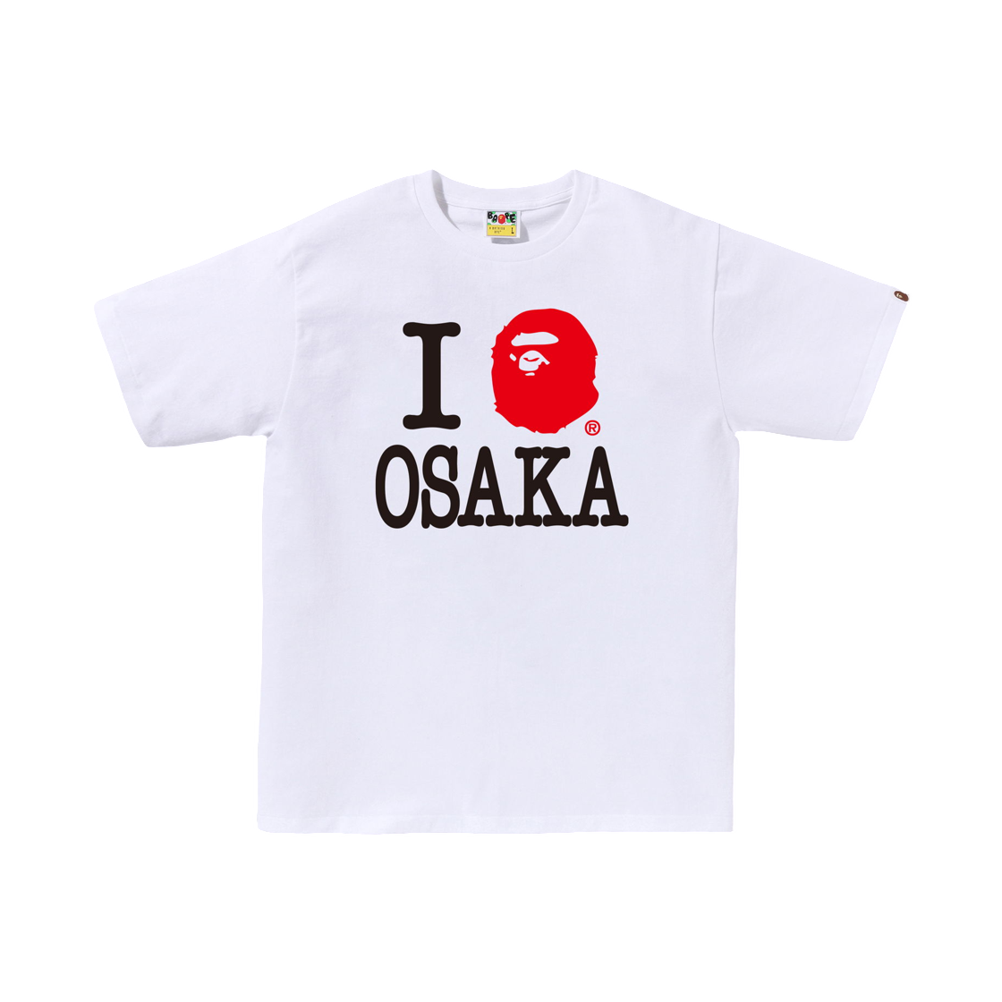 - BAPE I Love Bape Osaka T-Shirt White - Osaka Store Exclusive