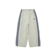 Needles x Studious Custom H.D. Poly Smooth Track Pants Grey