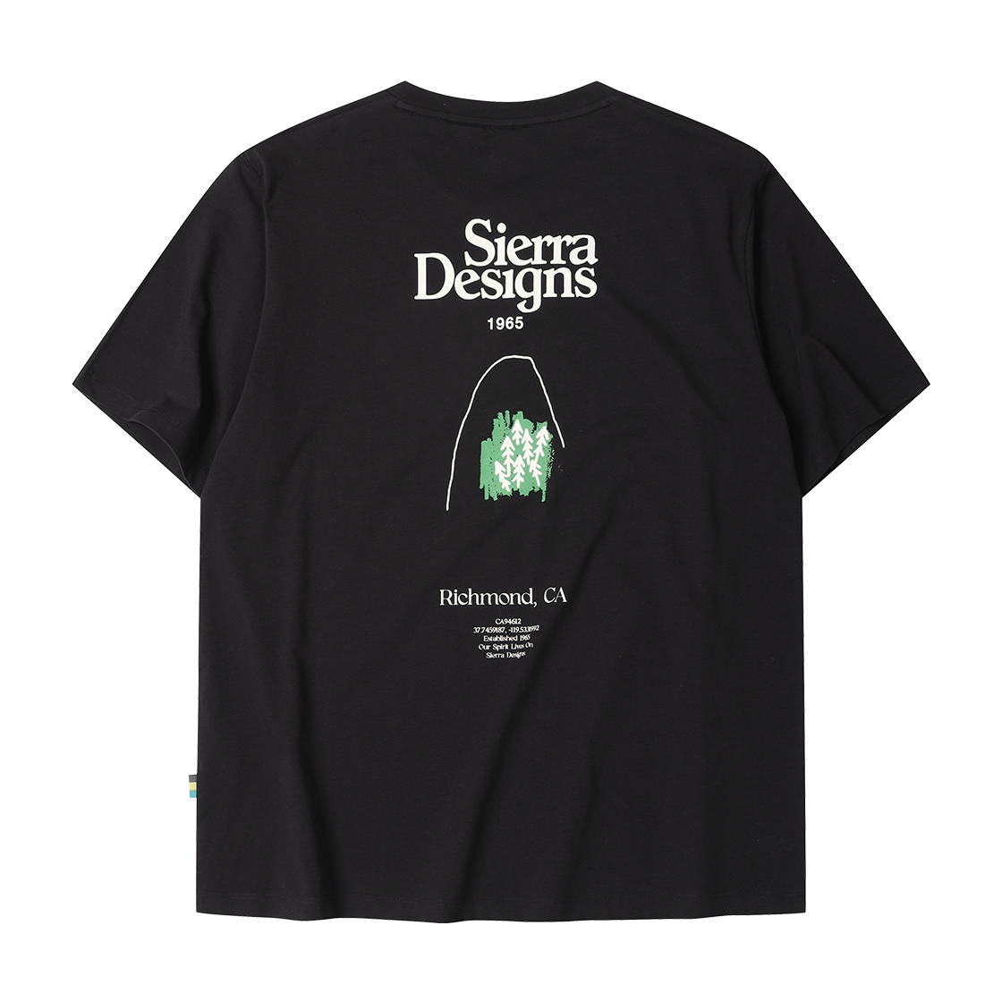 시에라디자인 리치몬드 로고 칠라이트 숏슬리브 블랙(SIERRA DESIGNS Richmoond Logo CHILL-LITE Short Sleeve Black) - 2