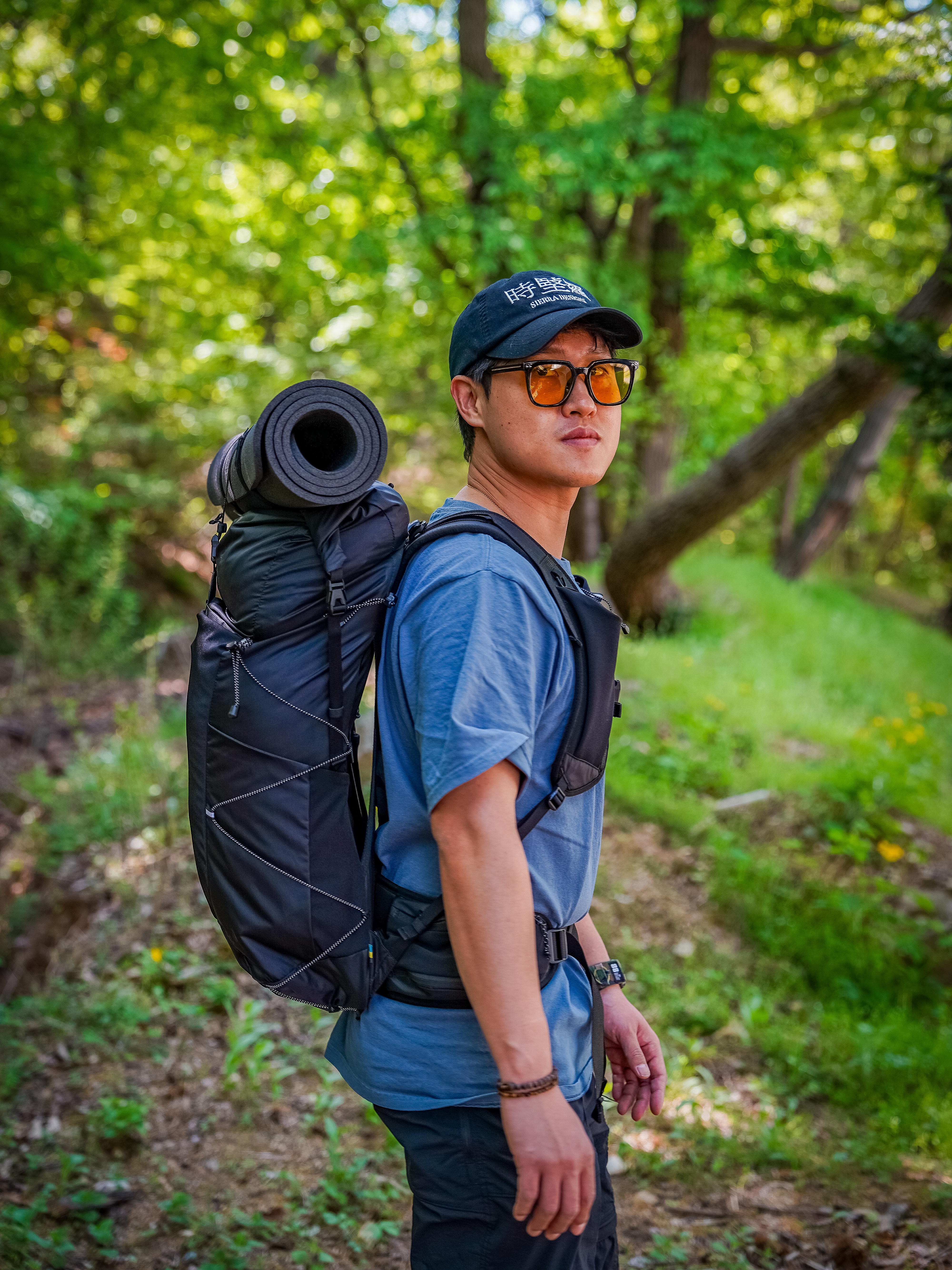 SIERRADESIGNS TENAYAPACK 45L Black 착용 스타일 - 6