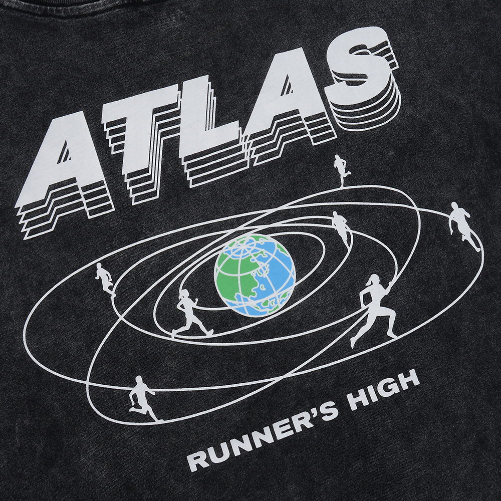아틀라스 콜렉티프 더 유니버스 에센셜 레이스 유니섹스 티셔츠(Atlas COLLECTIF The Universe Essentials Race UNISEX T-shirt) - 4