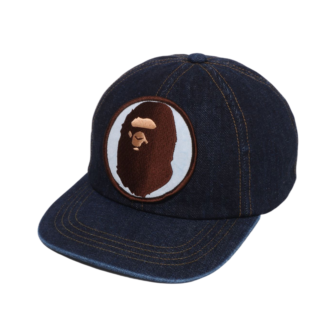 베이프 워시드 데님 캡 인디고(BAPE Washed Denim Cap Indigo) - 1