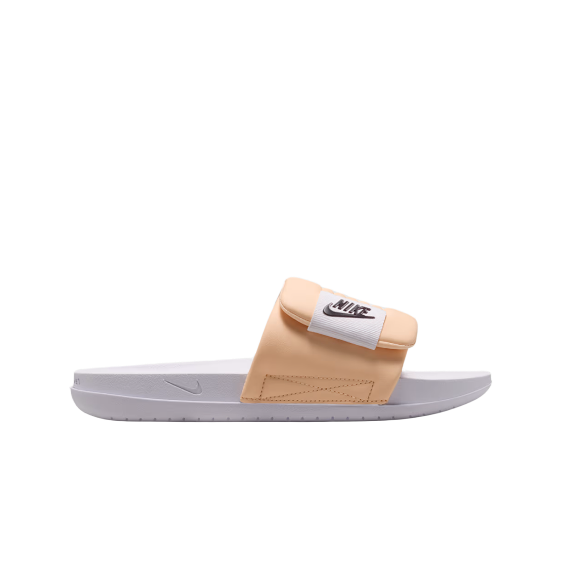 DV1033-105 (W) Nike Offcourt Adjust Slide White Ice Peach