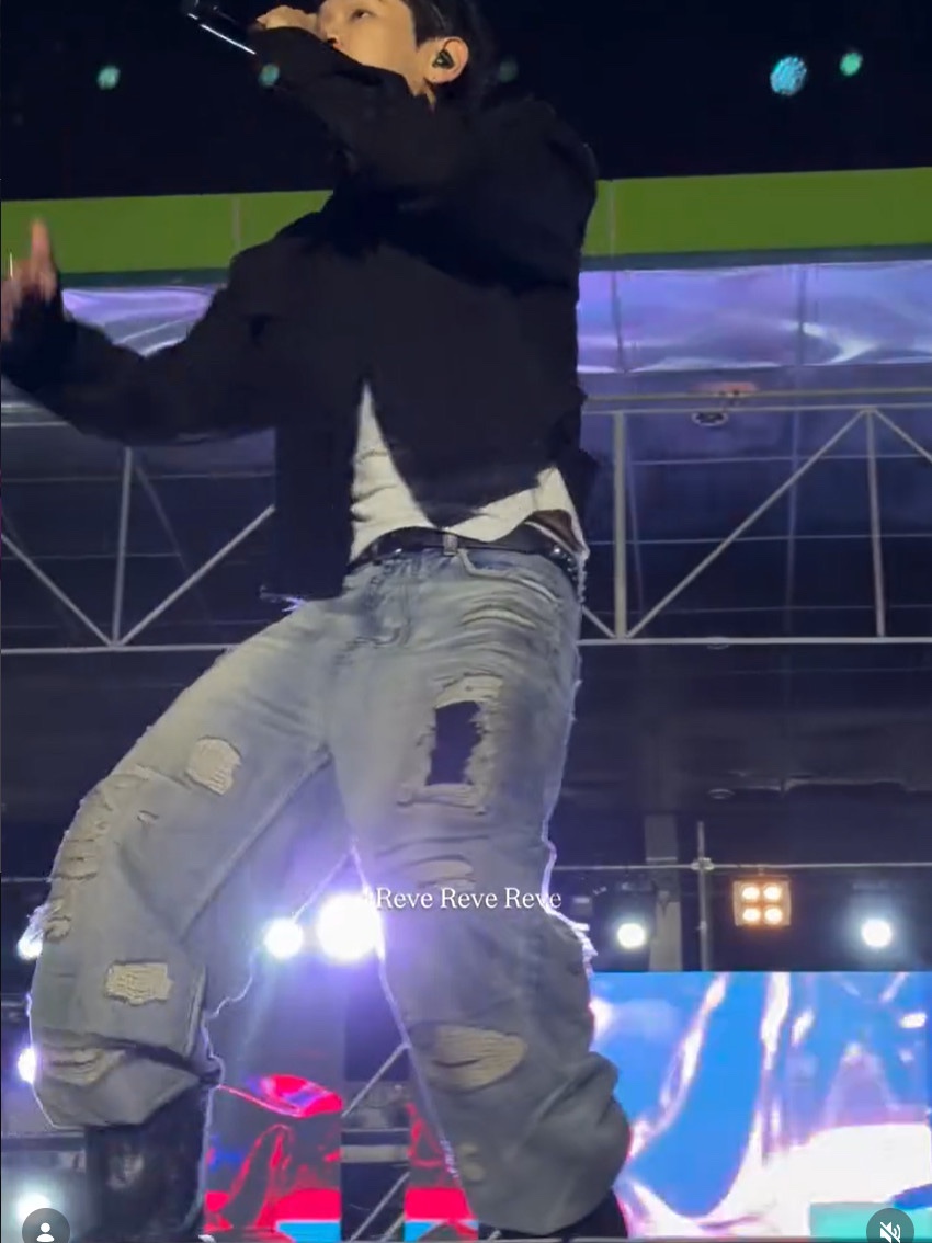 [트리플적립] PACOSPLY Sick Boy Denim Pants Blue 착용 스타일