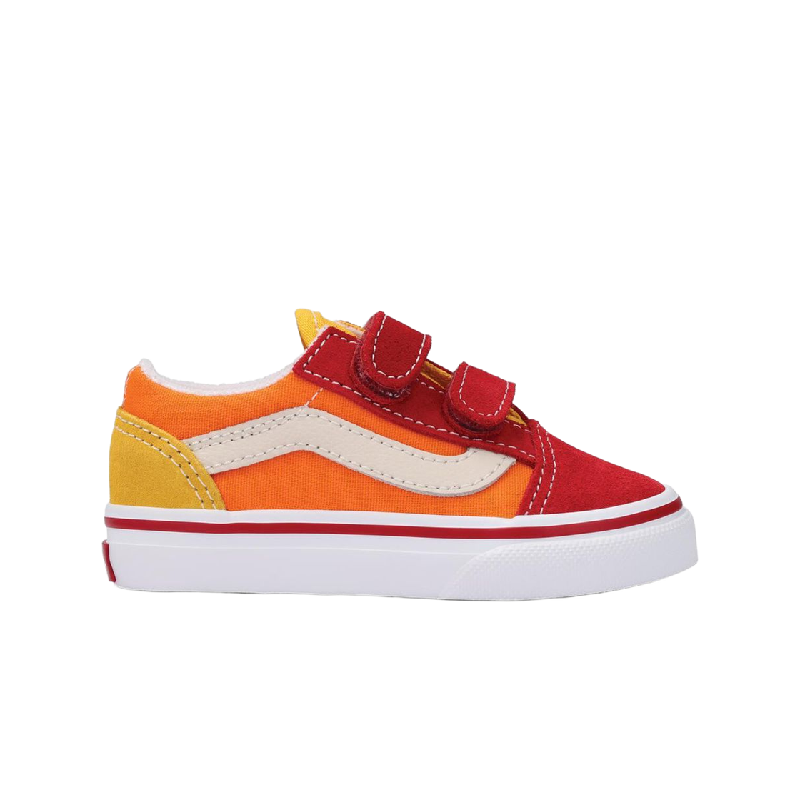 VN000CTG448 (TD) Vans Old Skool Velcro Retro Rainbow Multi