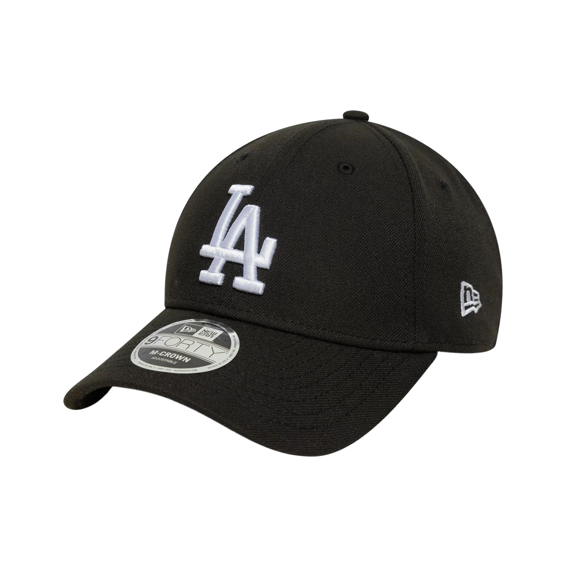 60691074 New Era MLB LA Dodgers 9Forty M-Crown Adjustable Cap Black