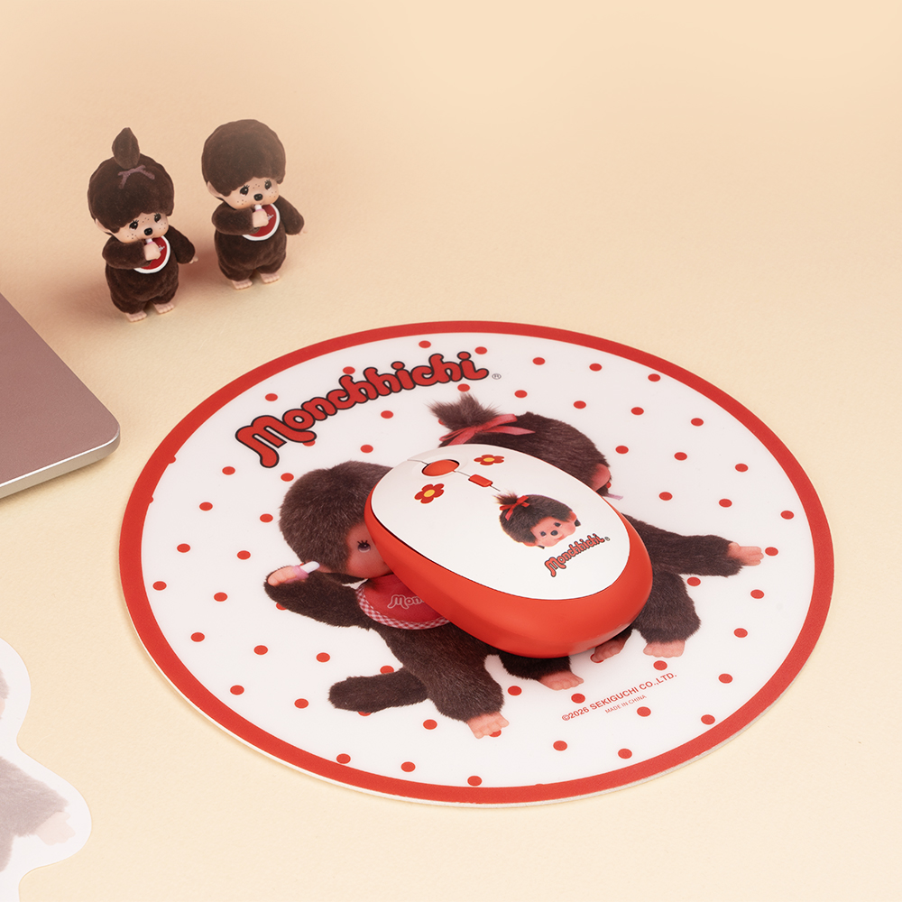 로이체 몬치치 저소음 멀티페어링 블루투스 무선 마우스(Royche Monchhichi Quiet Multi-Device Bluetooth Wireless Mouse) - 5