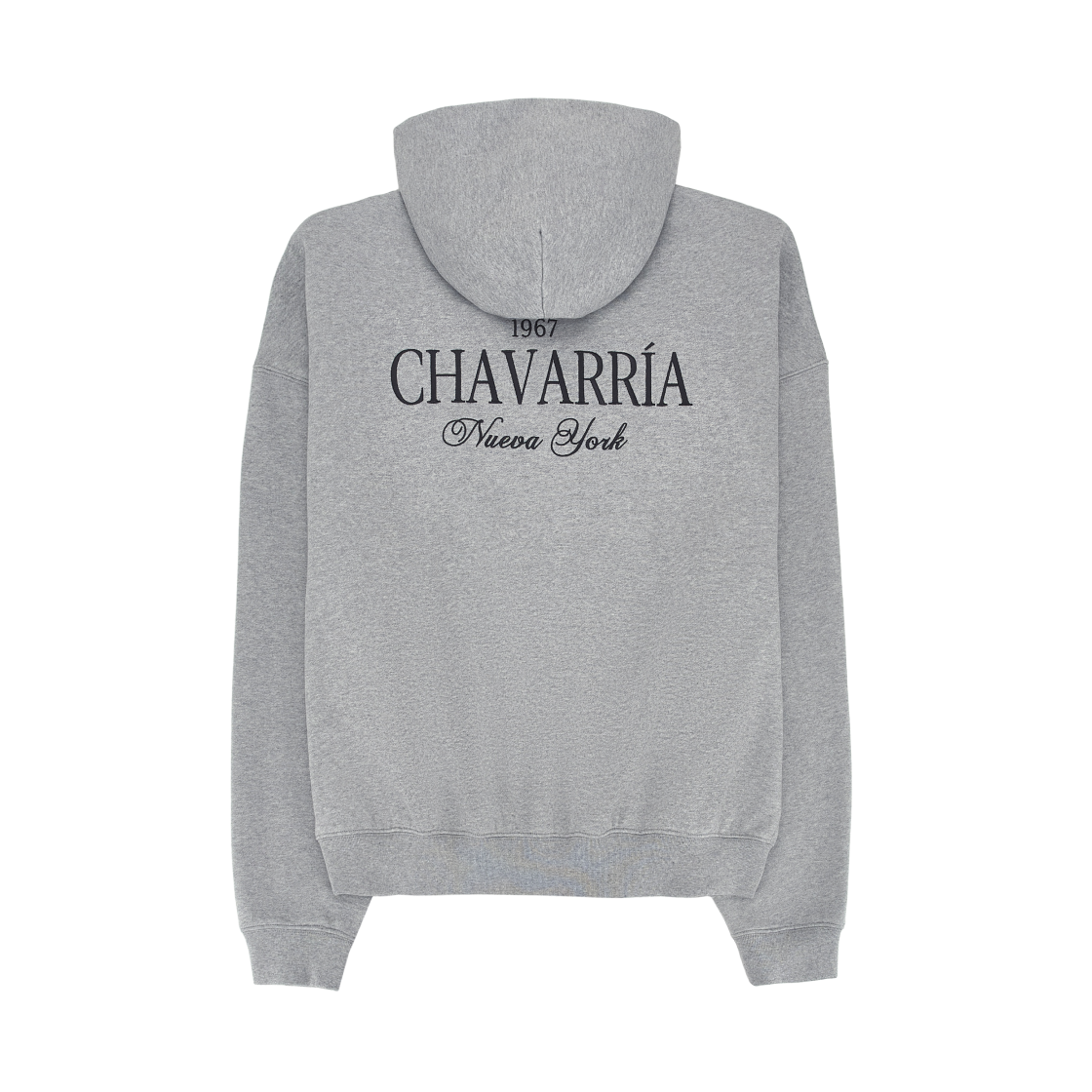 자라 x 윌리 차바리아 릴렉스드 핏 후드 그레이 말(Zara x Willy Chavarria Relaxed Fit Hoodie Grey Marl) - 2
