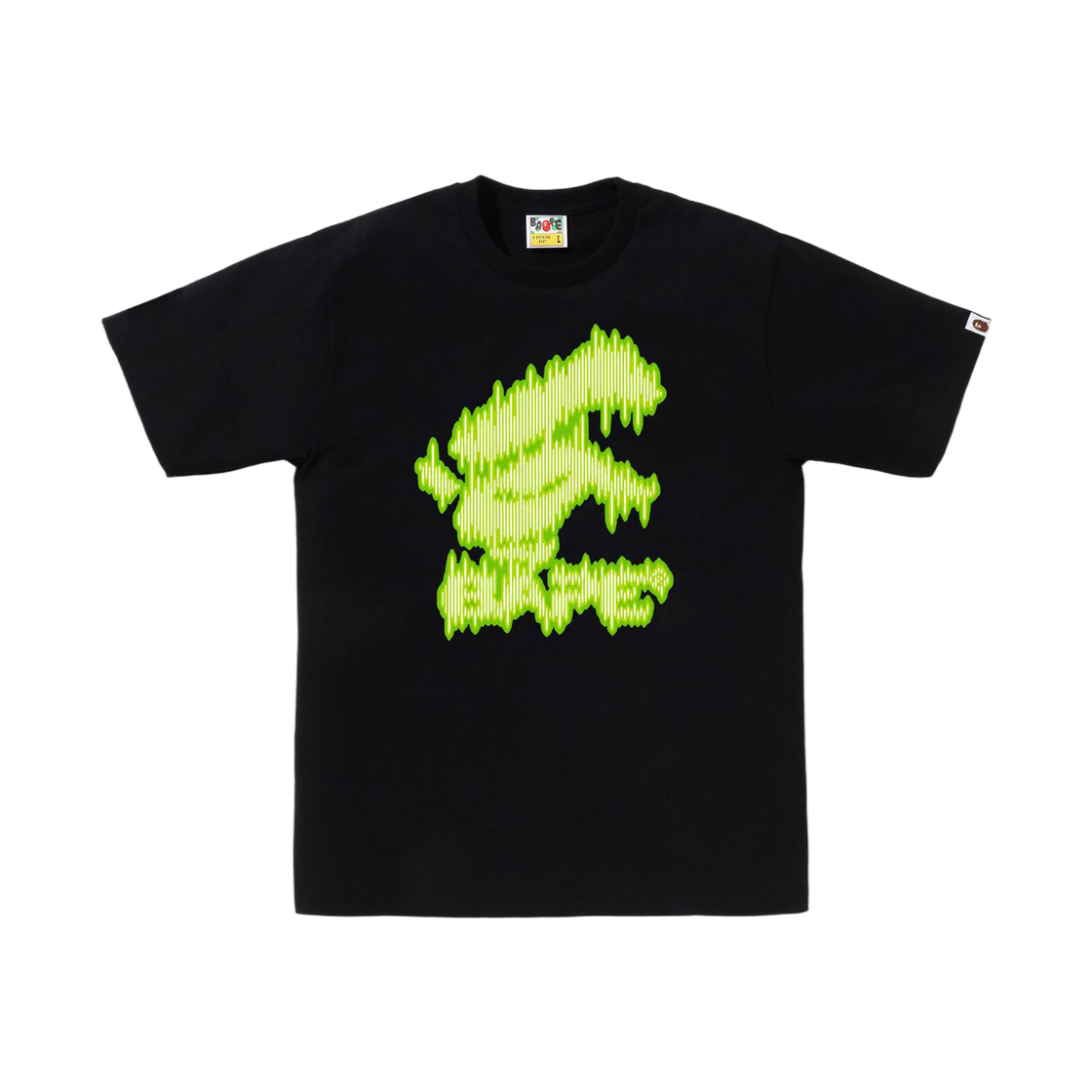 - BAPE Noisy Bape Logo T-Shirt Black