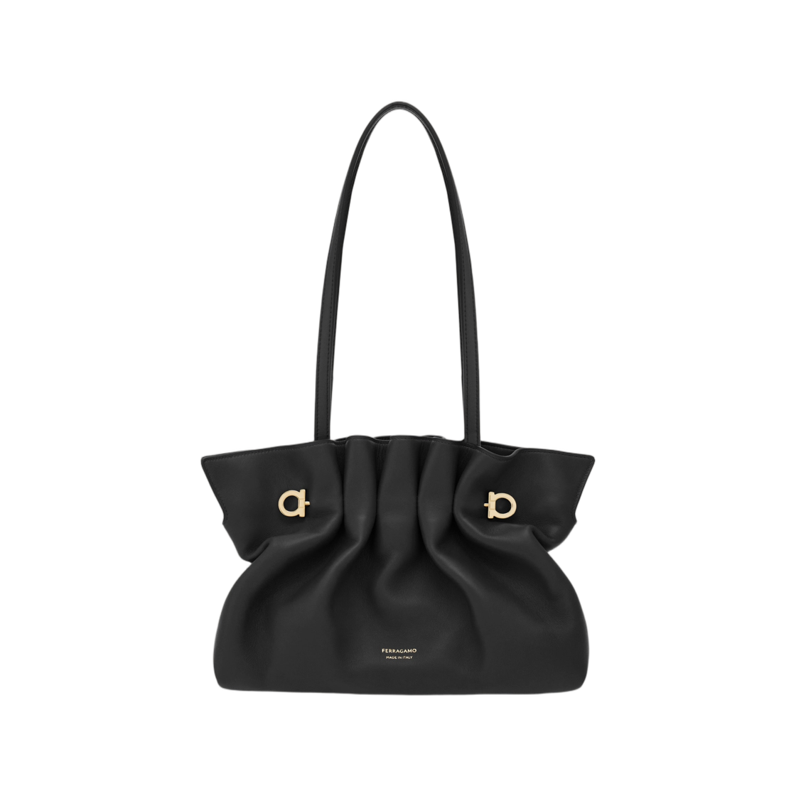 219959-783294 Ferragamo Soft Bag S Black