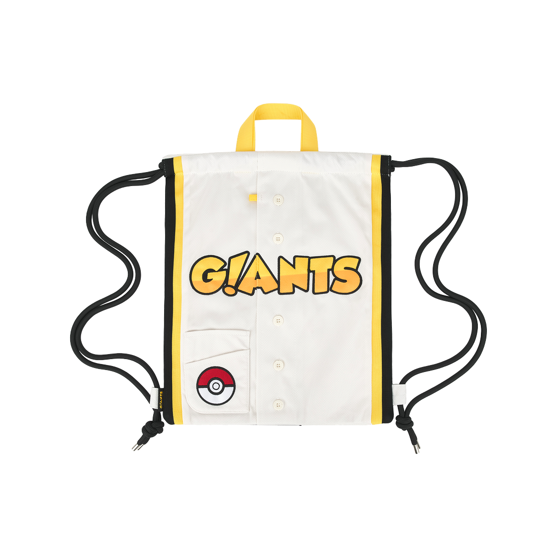 포켓몬 x 롯데 자이언츠 피카츄 유니폼 짐색 화이트(Pokemon x Lotte Giants Pikachu Uniform Gym Sack White)