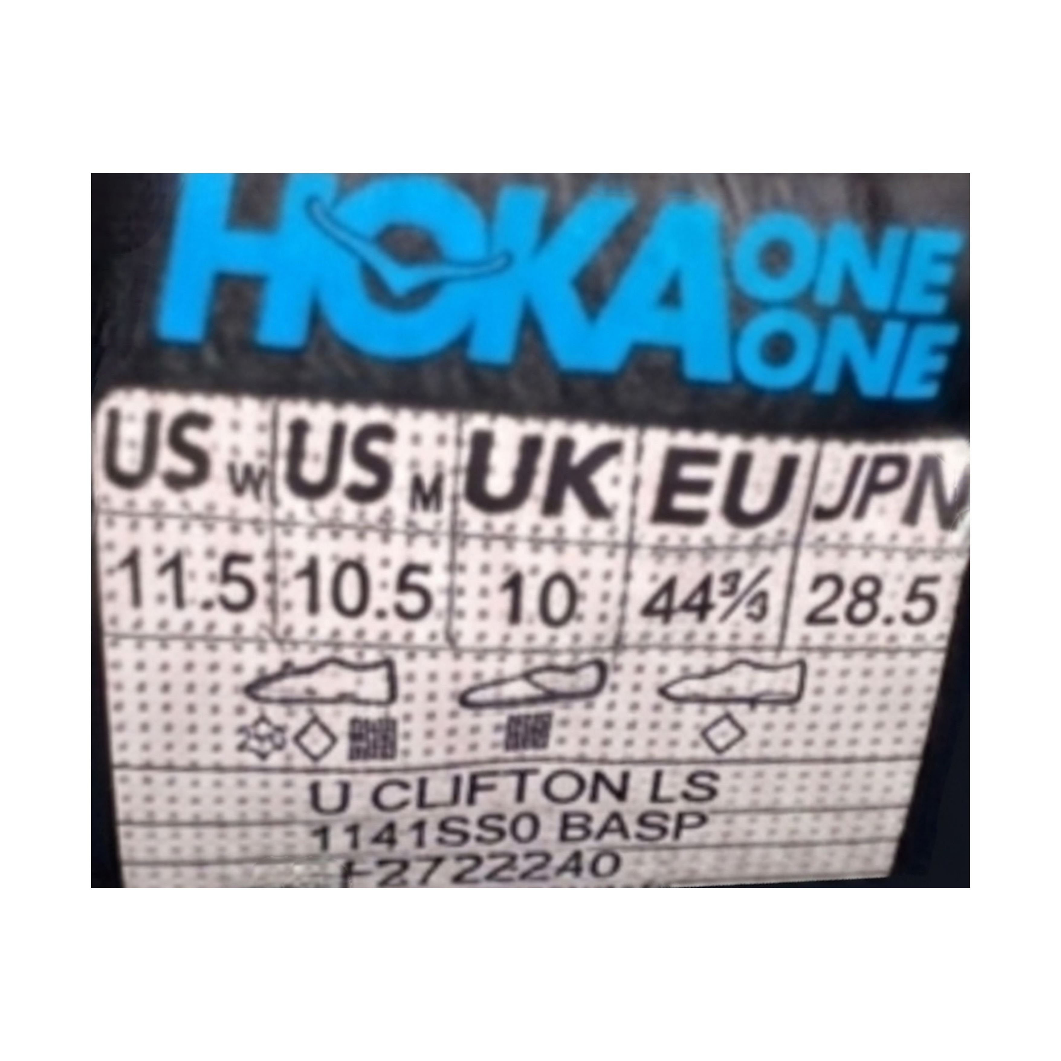 Hoka Clifton LS Black Asphalt, Casio G-Shock DW-5600UBB-1DR 착용 스타일 - 2