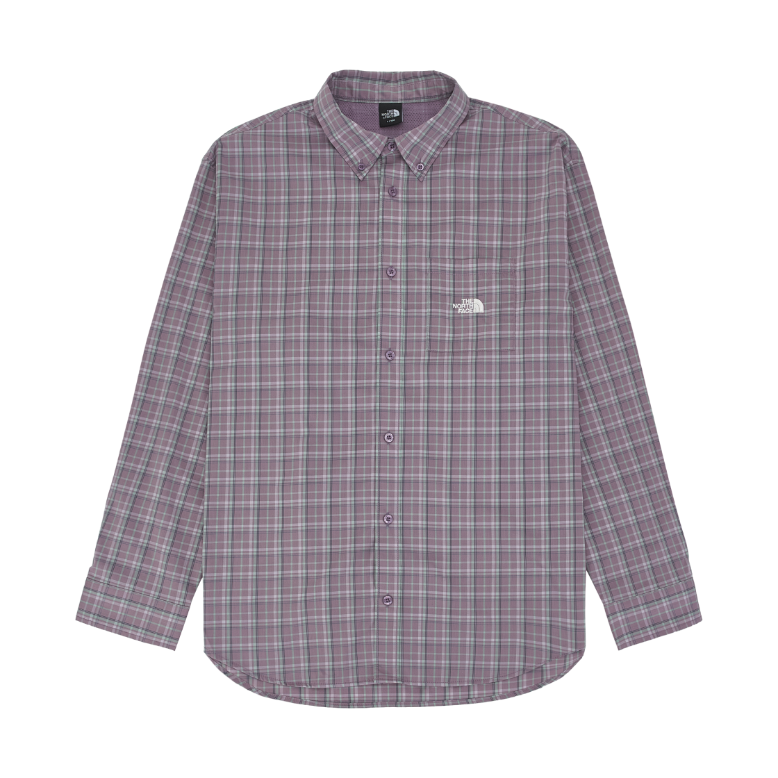 NH8LS01C The North Face Mistpeak L/S Shirts Grayish Lilac- 26SS