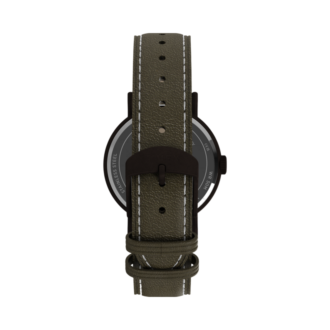 타이맥스 x 해리포터 위켄더 마법모자 37mm 레더 스트랩 워치 브라운 스테인리스 스틸(Timex x Harry Potter Weekender Sorting Hat 37mm Leather Strap Watch Brown Stainless Steel) - 2