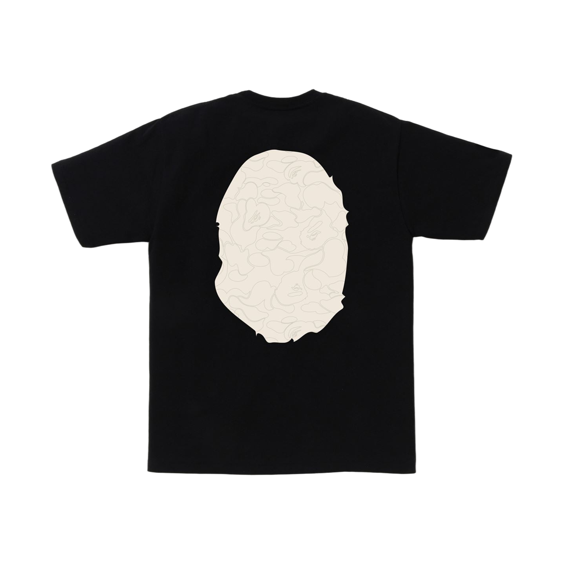 베이프 라인 카모 빅 에이프 헤드 티셔츠 블랙(BAPE Line Camo Big Ape Head T-Shirt Black) - 2