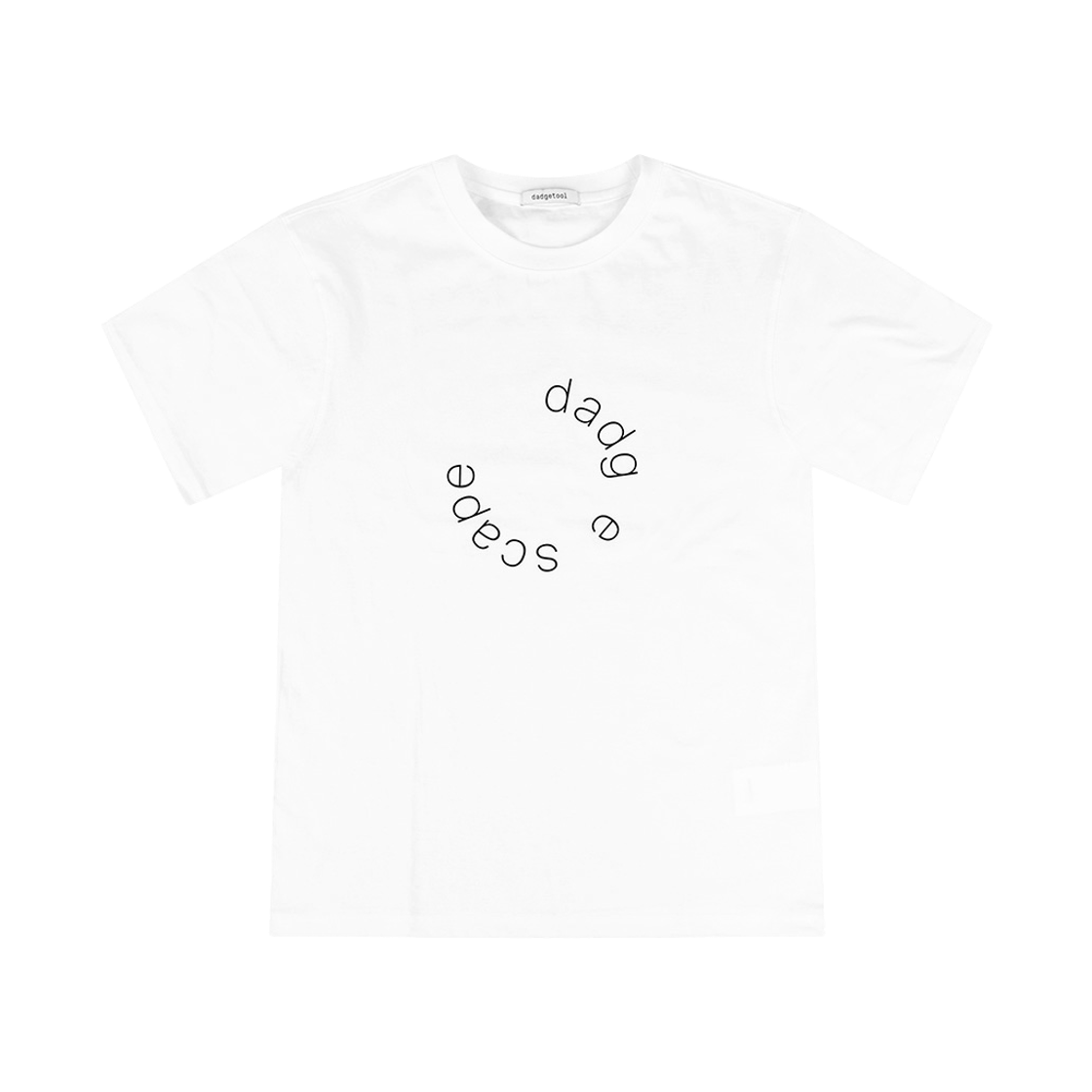 닷지툴 서클 티셔츠 화이트(dadgetool Circle T-Shirt White) - 1