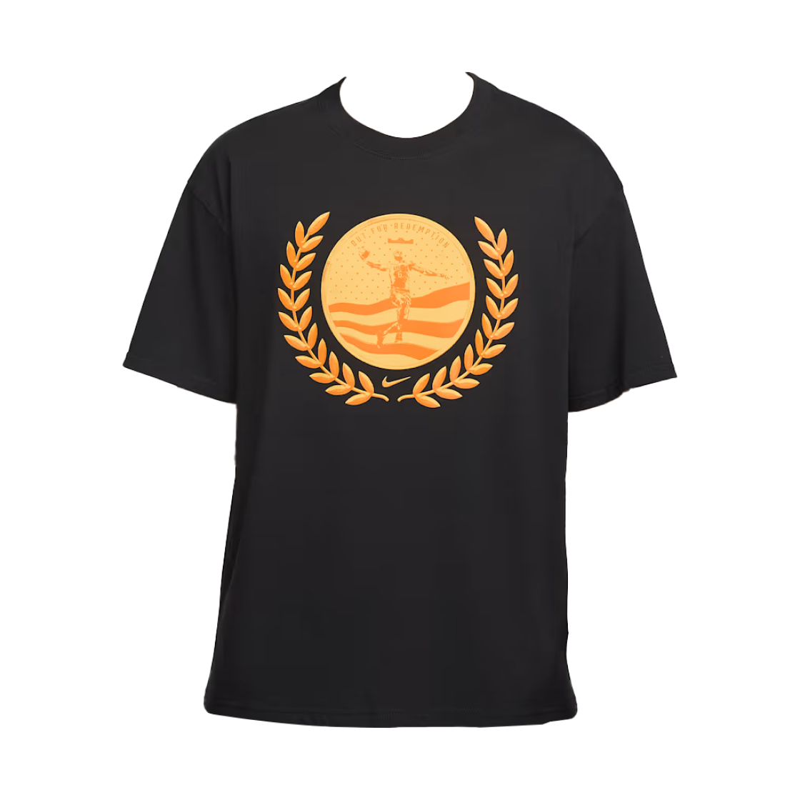 IH8563-045 Nike Lebron Out For Redemption Basketball T-Shirt Black - Asia