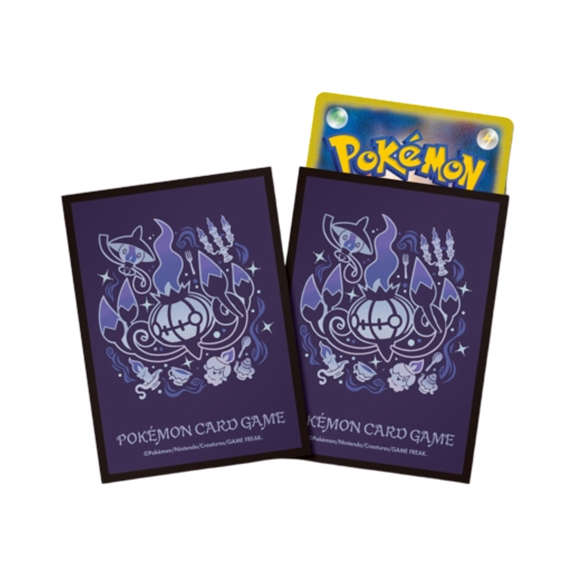 포켓몬 TCG 덱 실드 프리미엄 글로스 진화의 궤적 샹델라 블랙(Pokemon TCG Deck Shield Premium Gloss Evolutionary Path Chandelure Black) - 1