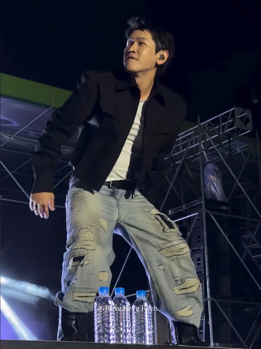 [트리플적립] PACOSPLY Sick Boy Denim Pants Blue 착용 스타일