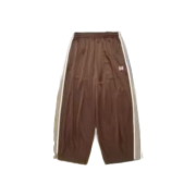 Needles x Studious Custom H.D. Poly Smooth Track Pants Brown