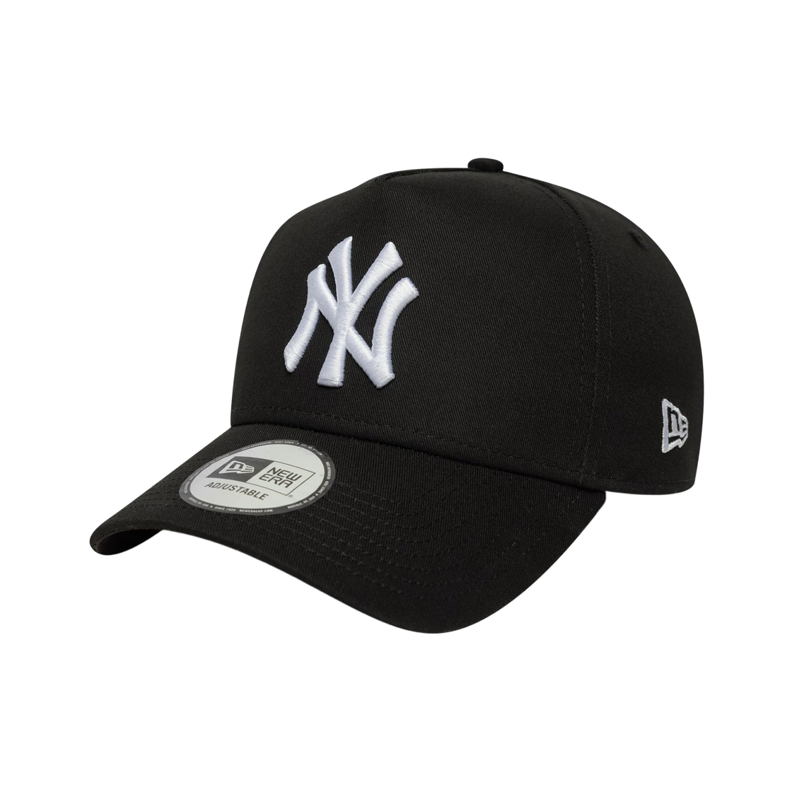 60675530 New Era MLB New York Yankees League Essential 9Forty E-Frame Adjustable Cap Black White