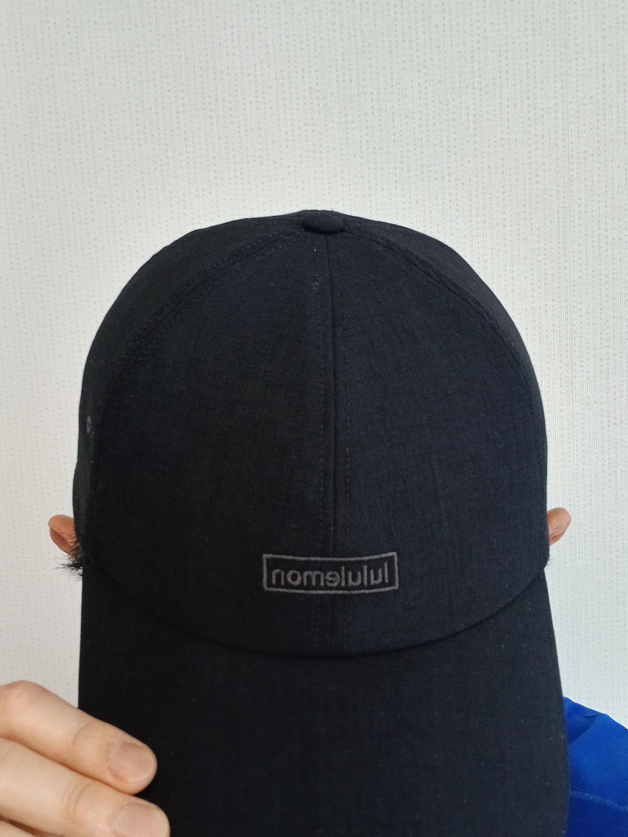 (W) Lululemon Soft Embroidered Baller Hat Black, Norda 001A Pewter 착용 스타일 - 6