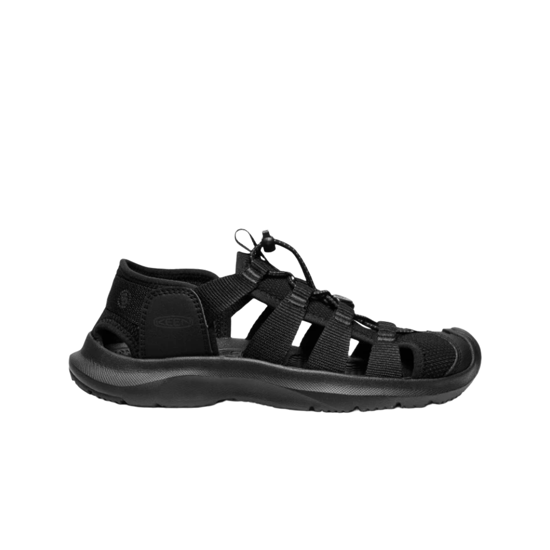 1030760 (W) Keen Seanik H2 Sandal Black Magnet