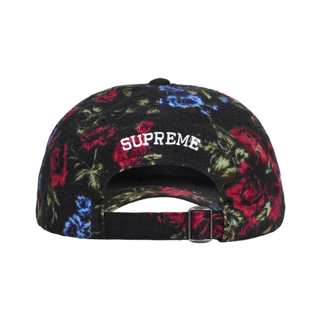 슈프림 플로럴 플란넬 6-패널 블랙 - 26SS(Supreme Floral Flannel 6-Panel Black - 26SS) - 2