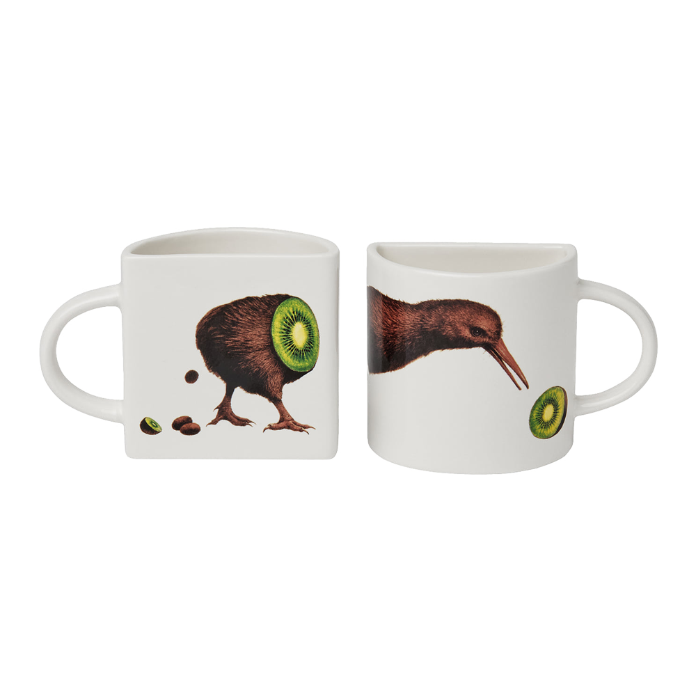세이투셰 키위 하프 머그 세트(Say Touche Kiwi Half Mug Set)