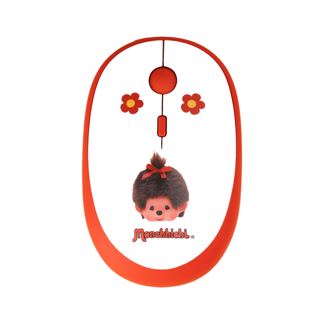 로이체 몬치치 저소음 멀티페어링 블루투스 무선 마우스(Royche Monchhichi Quiet Multi-Device Bluetooth Wireless Mouse)