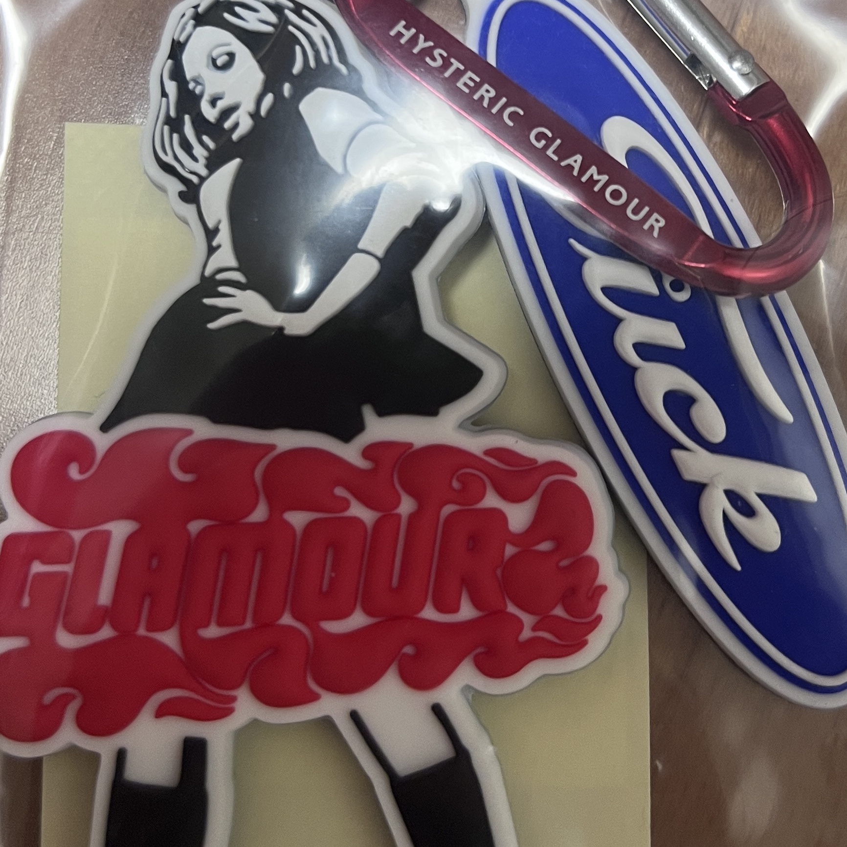 Hysteric Glamour Vixen Girl Key Holder Multi 착용 스타일
