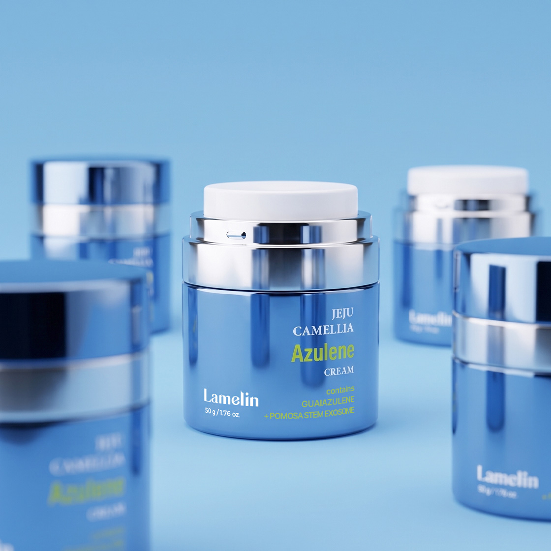 라멜린 제주 카멜리아 아쥴렌 크림 50g(LAMELIN JEJU CAMELLIA AZULENE CREAM 50g) - 3
