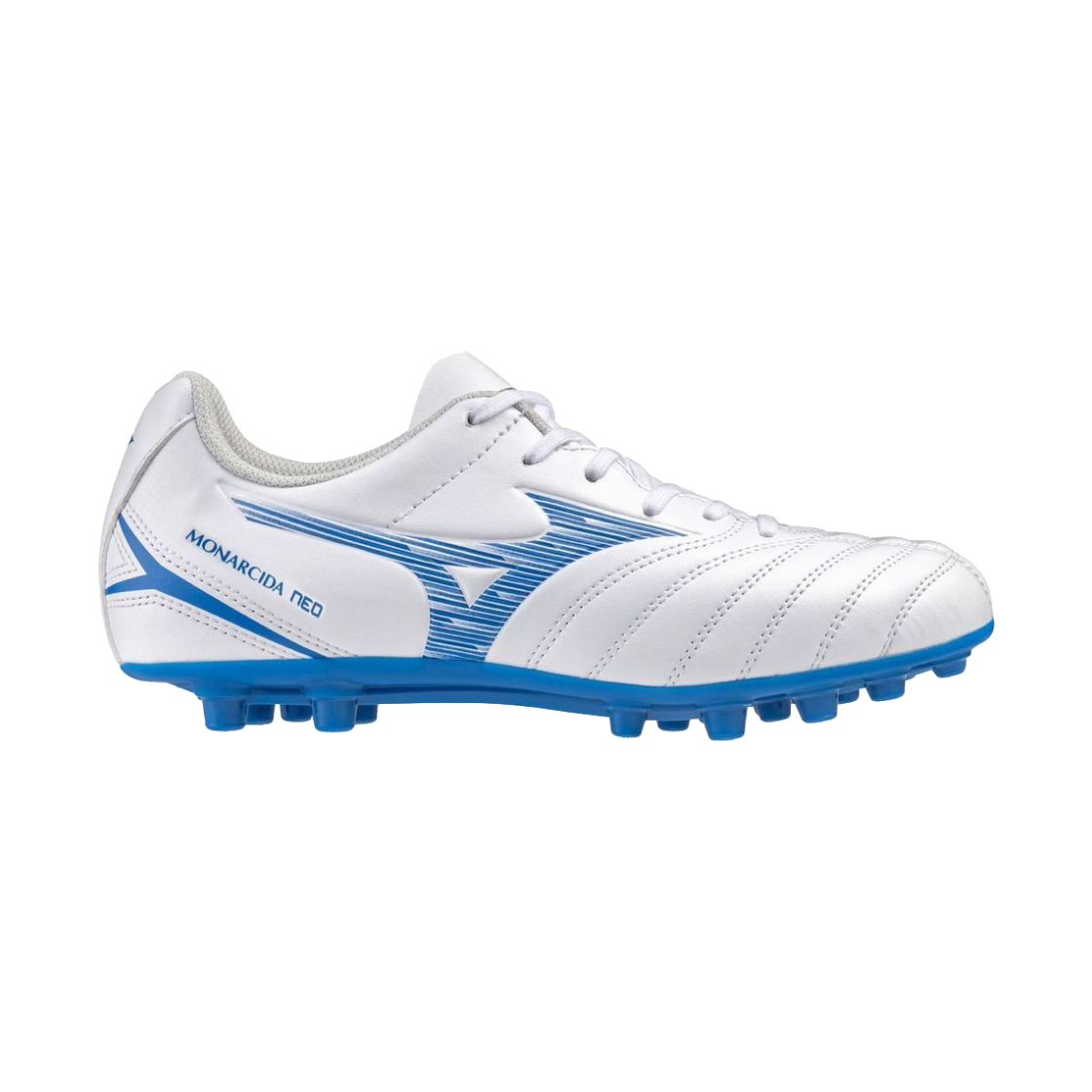 P1GB242625 (JR) Mizuno Monarcida Neo III Select AG White Laser Blue