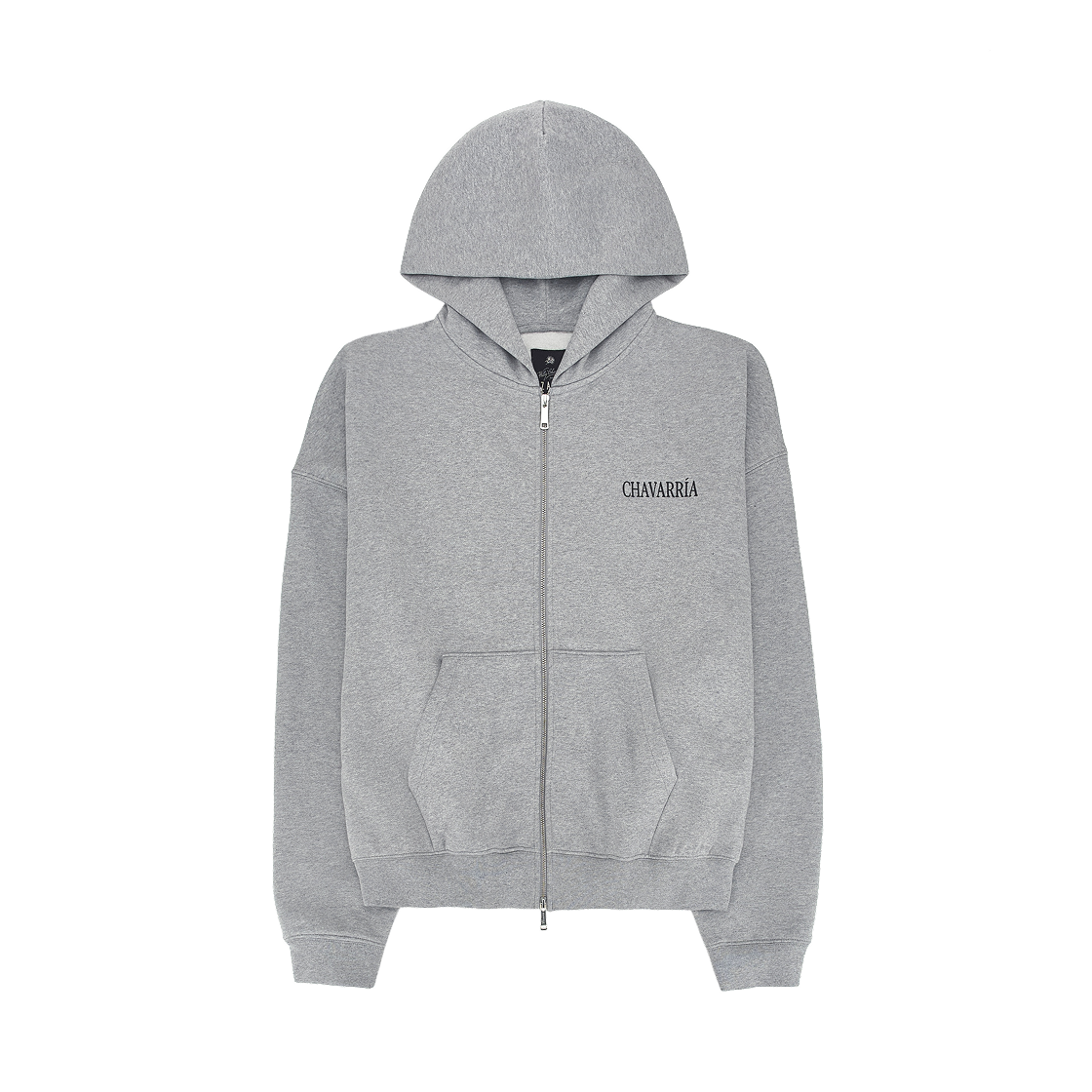4393/441/803 Zara x Willy Chavarria Relaxed Fit Hoodie Grey Marl
