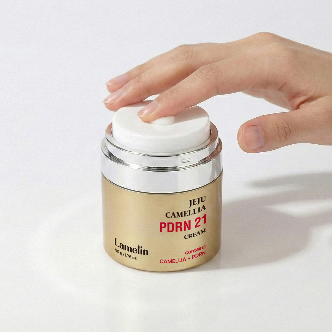 라멜린 제주 카멜리아  PDRN 21 크림 50g(LAMELIN JEJU CAMELLIA PDRN21 CREAM 50g) - 4