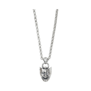 Supreme Drama Masks Pendant Silver - 26SS