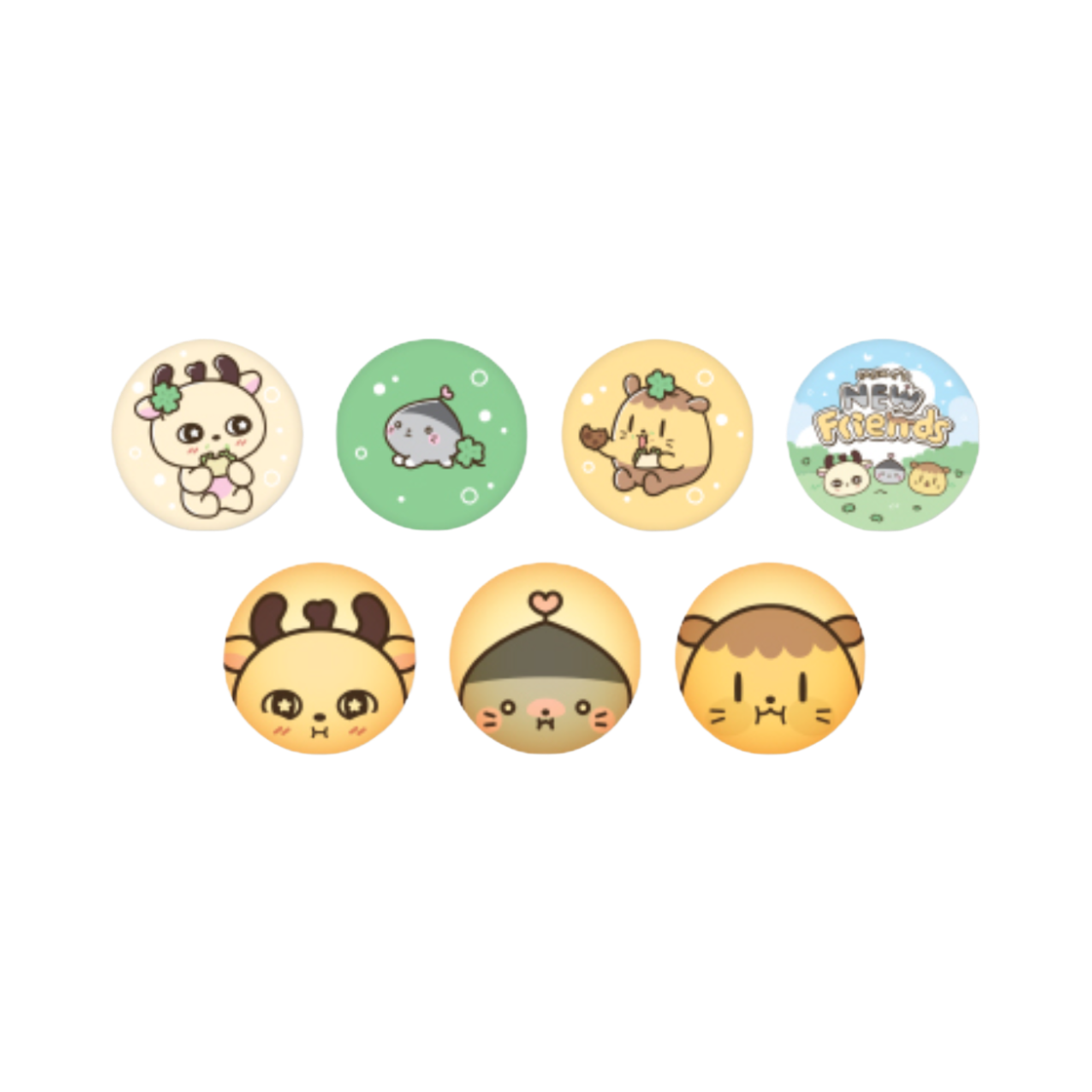 2026 박지훈 팝업 스토어 랜덤 말랑 핀 버튼(2026 Park Ji Hoon Pop Up Store Random Soft Pin Button) - 1