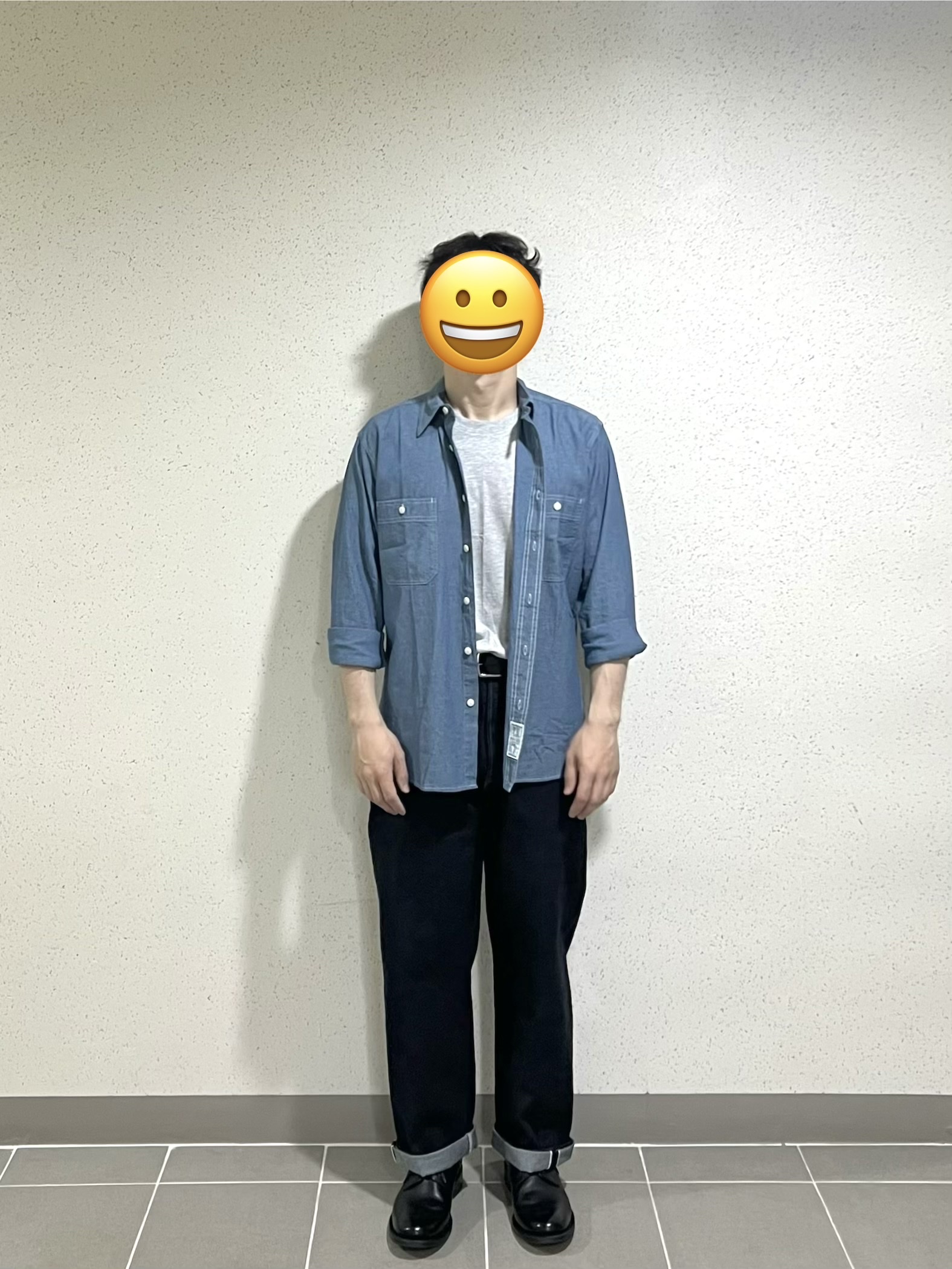 JOSEPHT 105 Black 착용 스타일 - 1
