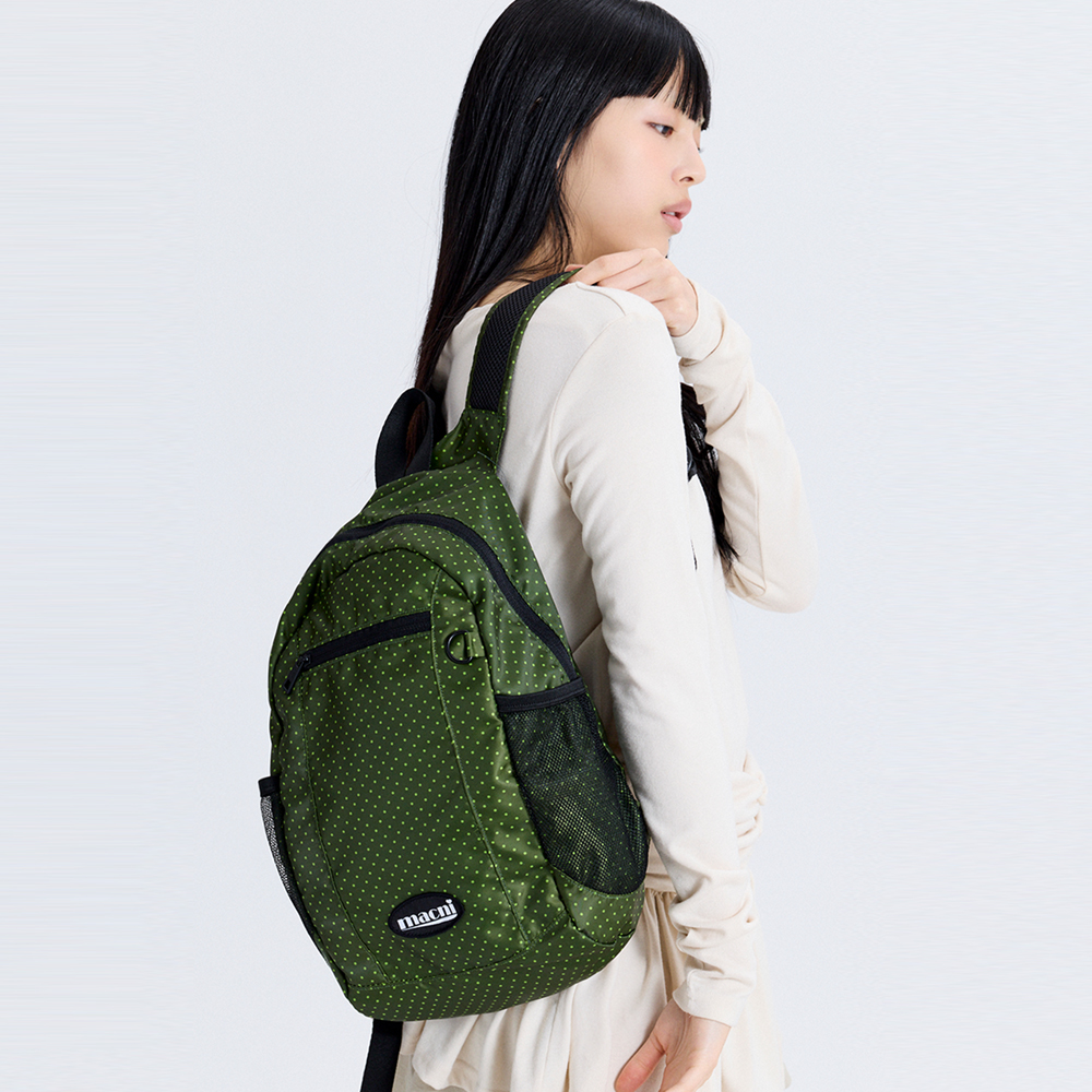 마크니 에어로 백팩 도트 그린(MACNI Aero Backpack Dot Green) - 3
