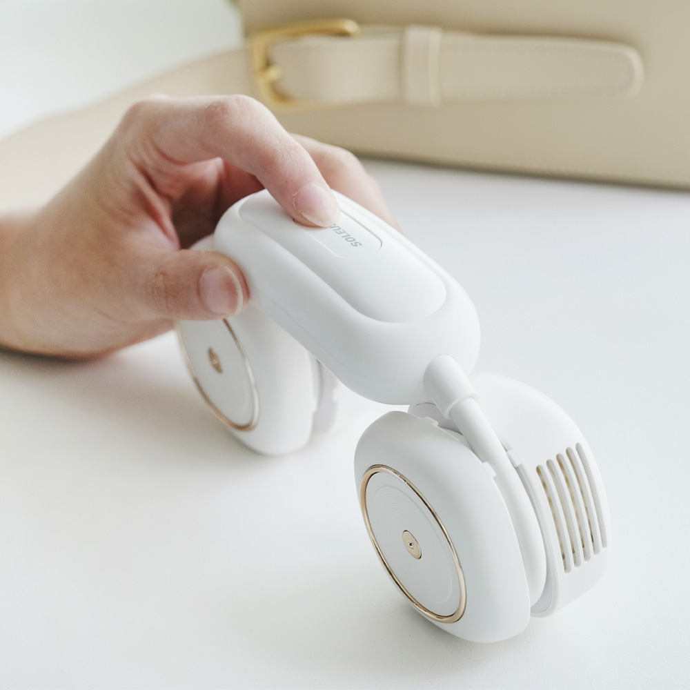 SoleusAir 넥밴드선풍기 목풍기 목선풍기 무선선풍기 캠핑선풍기 미니 AIR101NF(SolusAir Neckband Fan Wireless Fan Camping Fan Mini AIR101NF) - 5