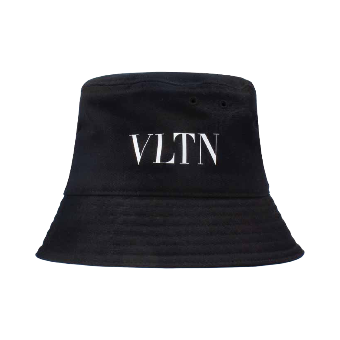 HGA11UXI0NI Valentino Logo Printed Bucket Hat Black