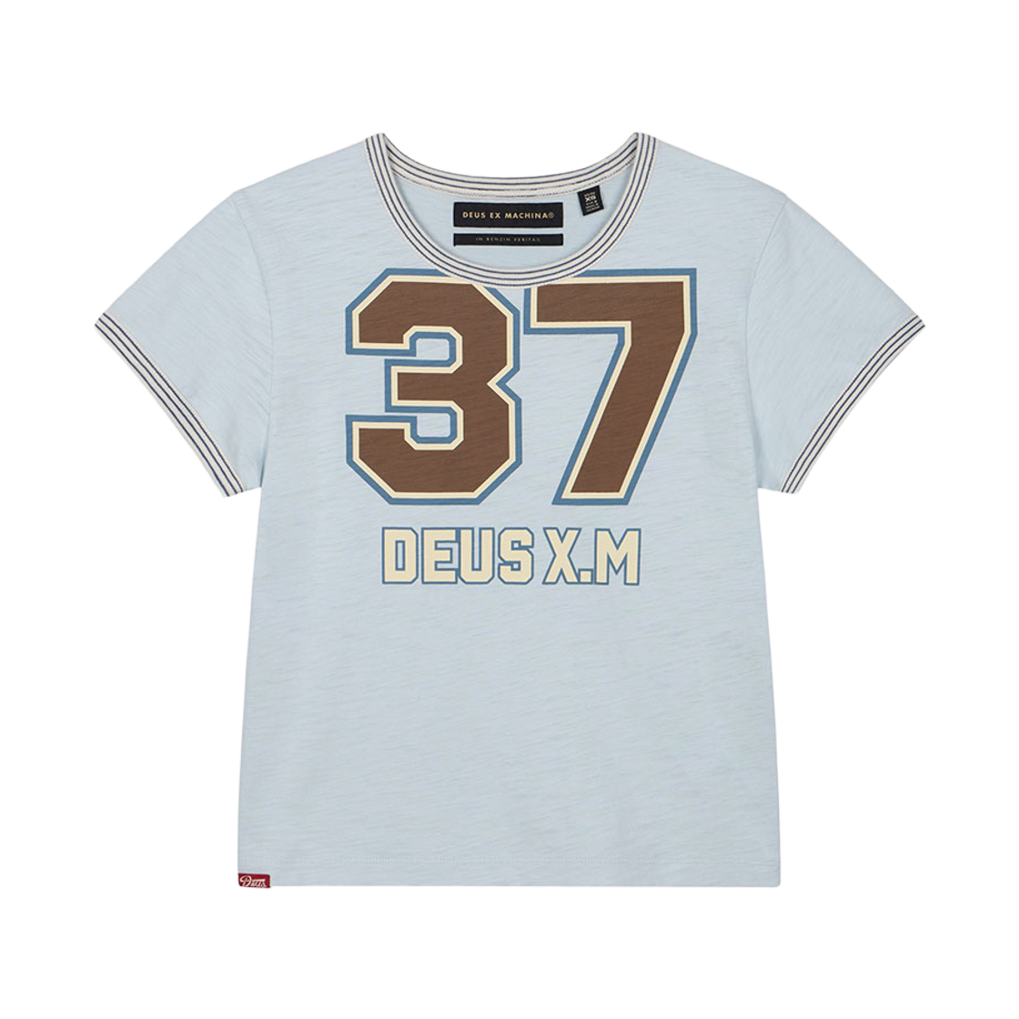 [6% 적립] 데우스 엑스 마키나 우먼 팝 티셔츠 스카이 블루([6% 적립] Deus Ex Machina W POP Tee Sky Blue)