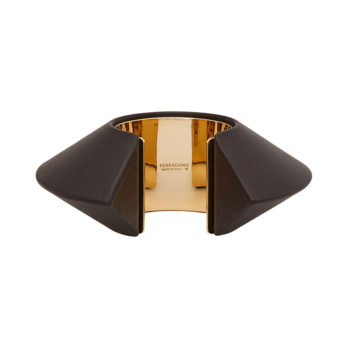 페라가모 쉐이프 브레이슬릿 M 에스프레소(Ferragamo Shaped Bracelet M Espresso) - 2