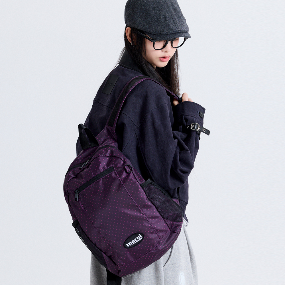 마크니 에어로 백팩 도트 퍼플(MACNI Aero Backpack Dot Purple) - 3