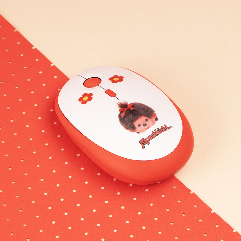 로이체 몬치치 저소음 멀티페어링 블루투스 무선 마우스(Royche Monchhichi Quiet Multi-Device Bluetooth Wireless Mouse) - 4