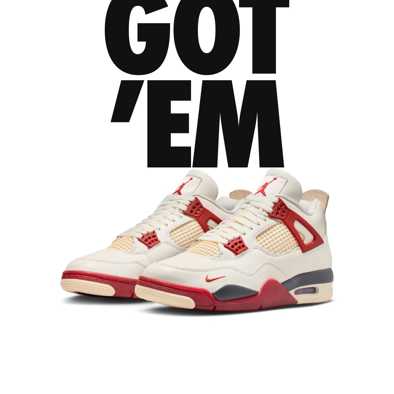 Jordan 4 x Nigel Sylvester Retro OG Brick After Brick 착용 스타일