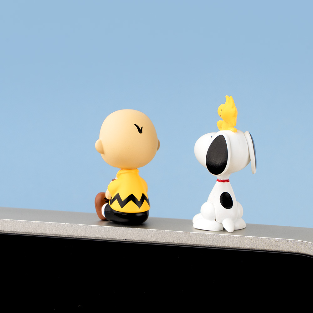 로이체 피너츠 스누피 모니터 피규어(Royche Peanuts Snoopy Monitor Figure - Charlie Brown / Snoopy & Woodstock) - 3