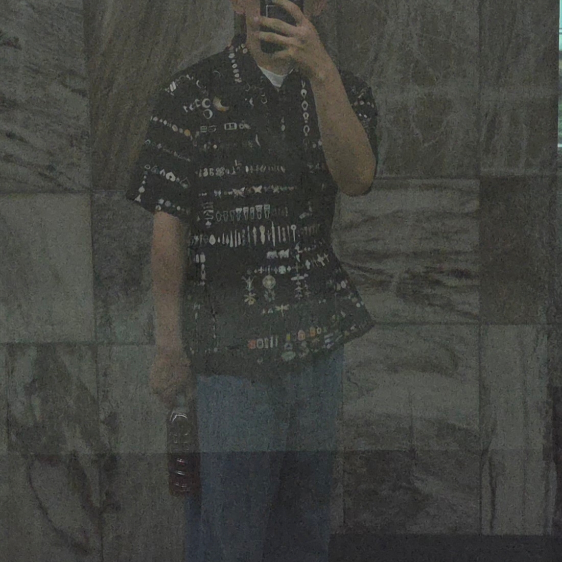 Supreme x Mike Kelley S/S Shirt Black - 26SS 착용 스타일