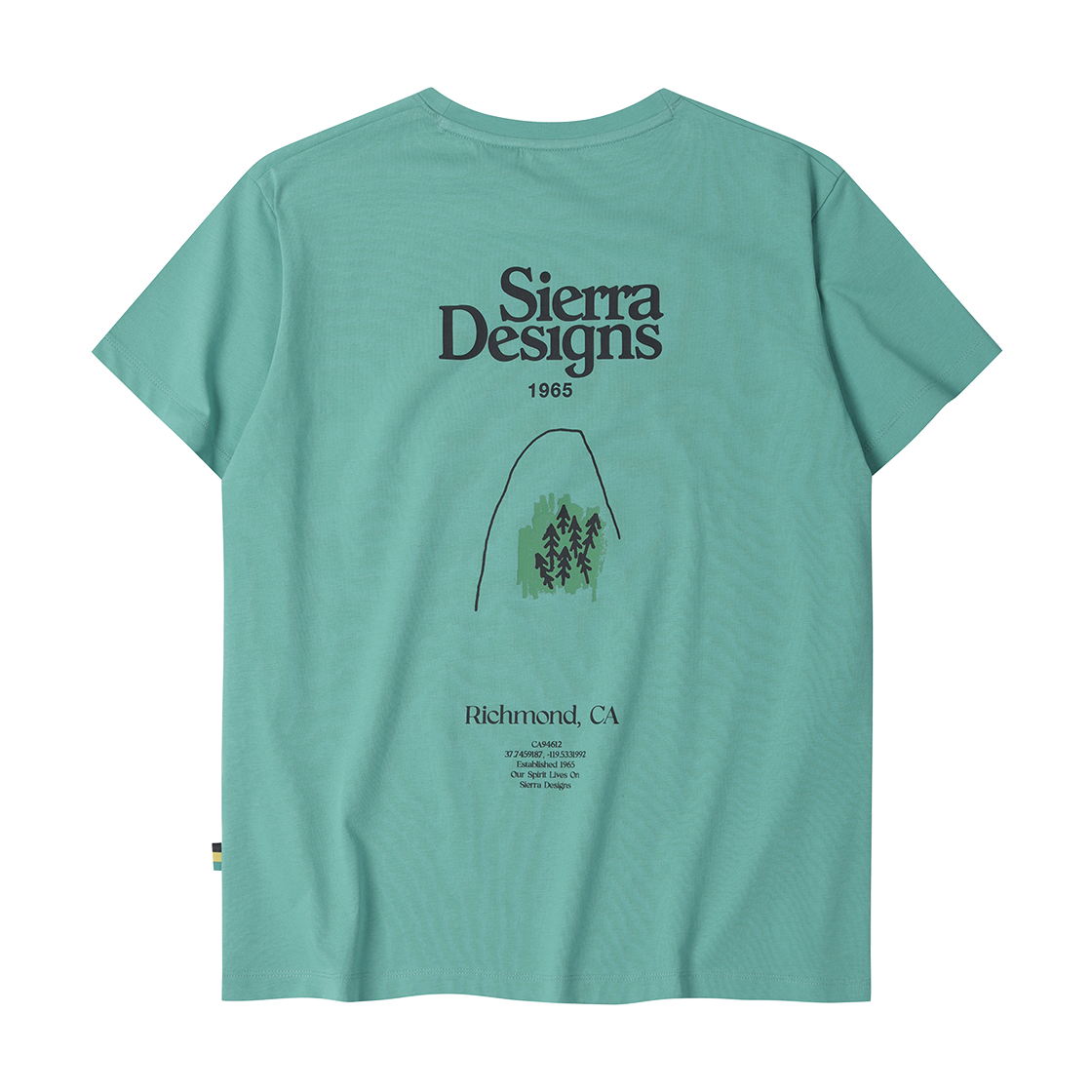 시에라디자인 우먼 리치몬드 로고 칠라이트 숏슬리브 블루 그린(SIERRA DESIGNS W) Richmoond Logo CHILL-LITE Short Sleeve Blue Green) - 2