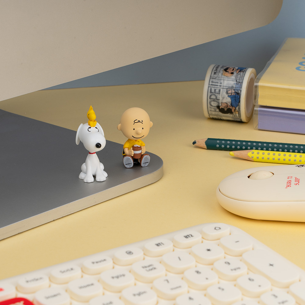 로이체 피너츠 스누피 모니터 피규어(Royche Peanuts Snoopy Monitor Figure - Charlie Brown / Snoopy & Woodstock) - 6